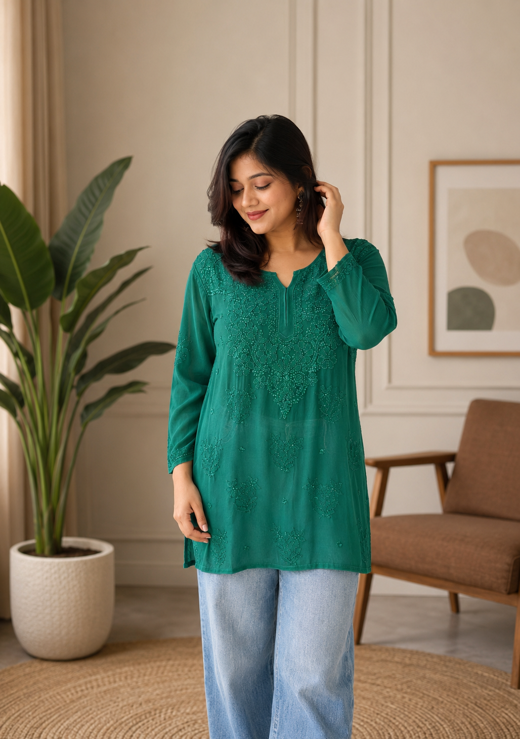 Viscose Short Kurti