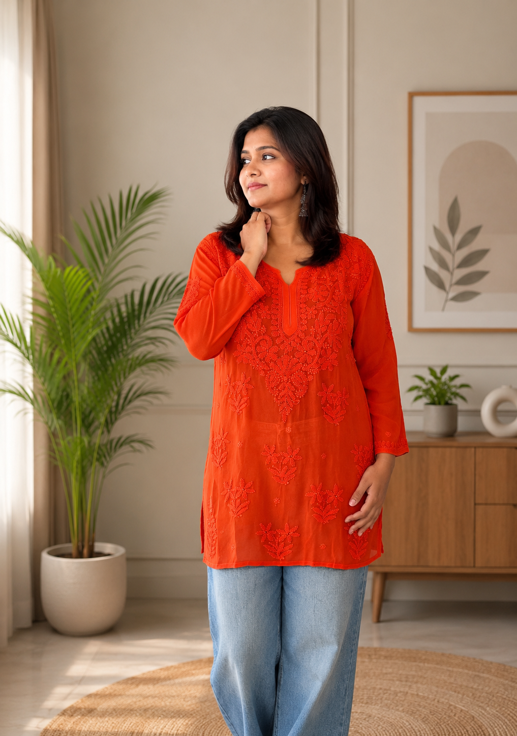 Viscose Short Kurti
