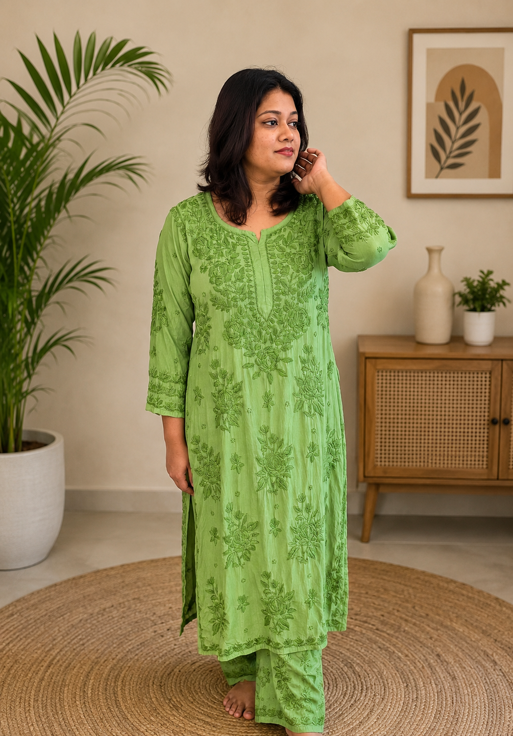 Modal Kurti Palazzo Set