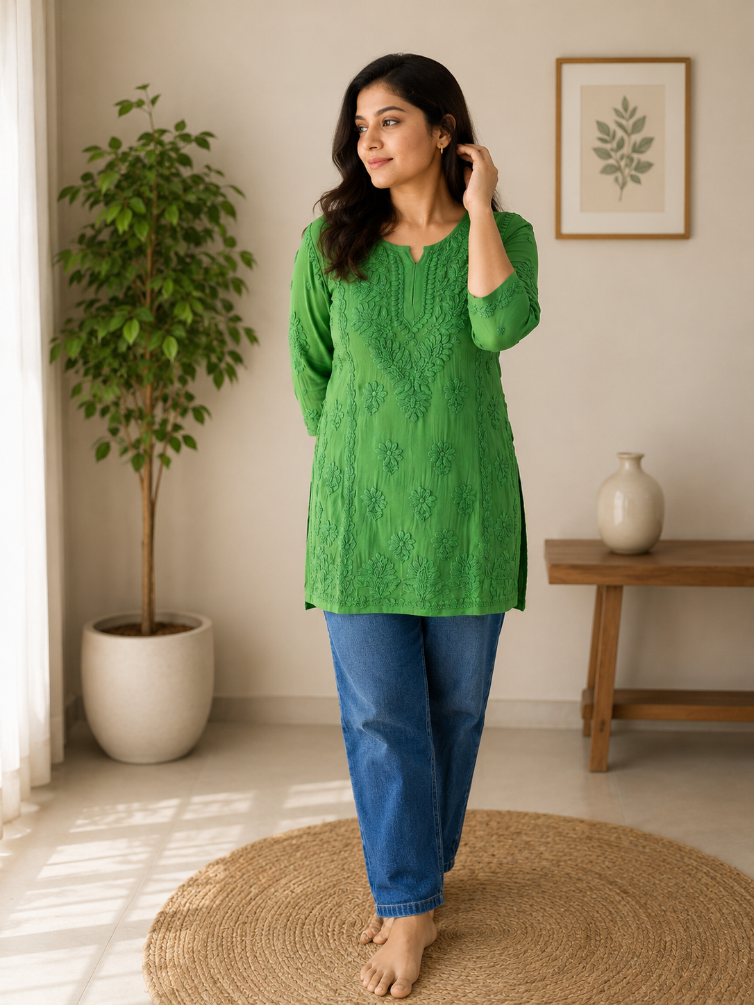 Viscose Short Kurti