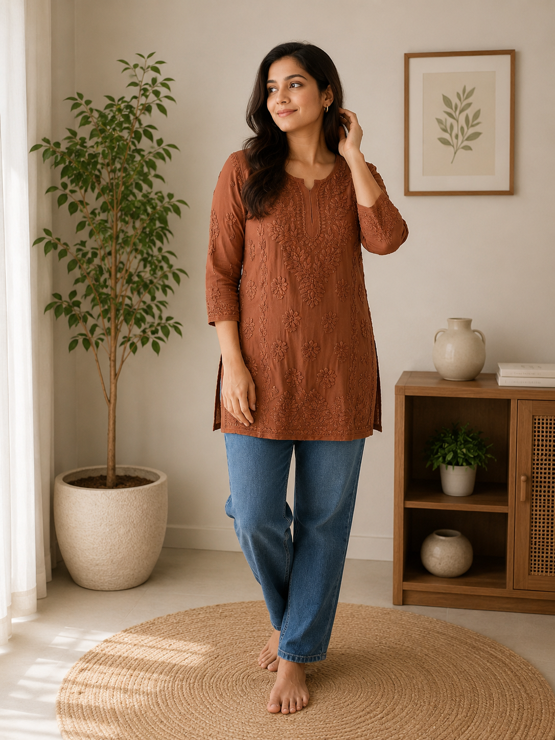Viscose Short Kurti