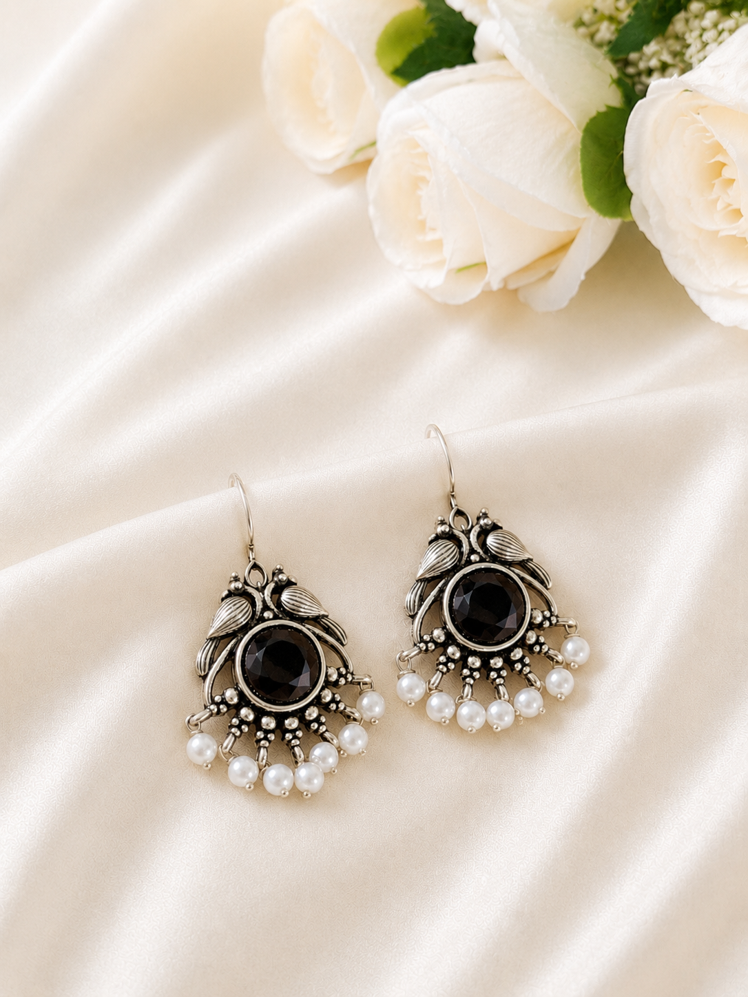 Oxidised Earrings