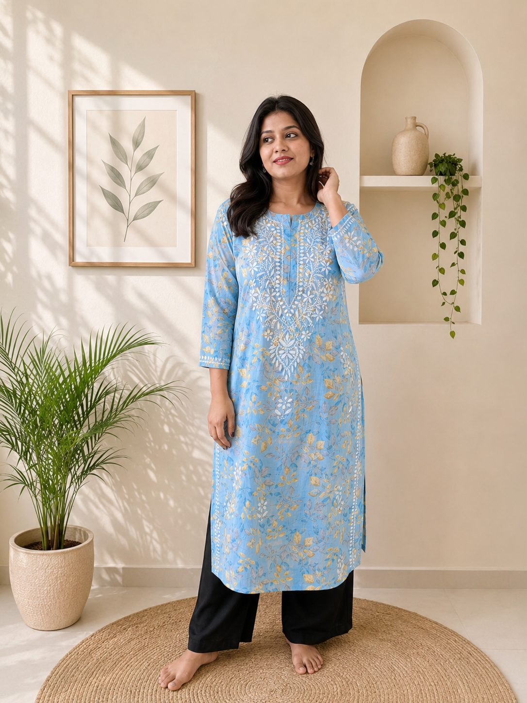 Mul Cotton Kurti