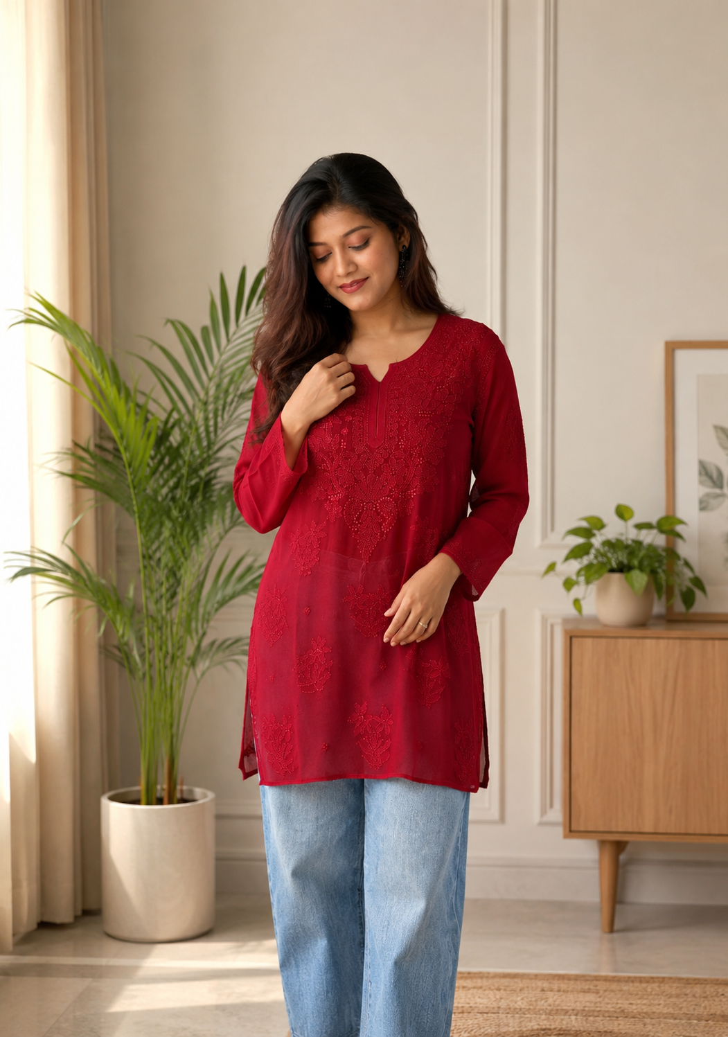 Viscose Short Kurti