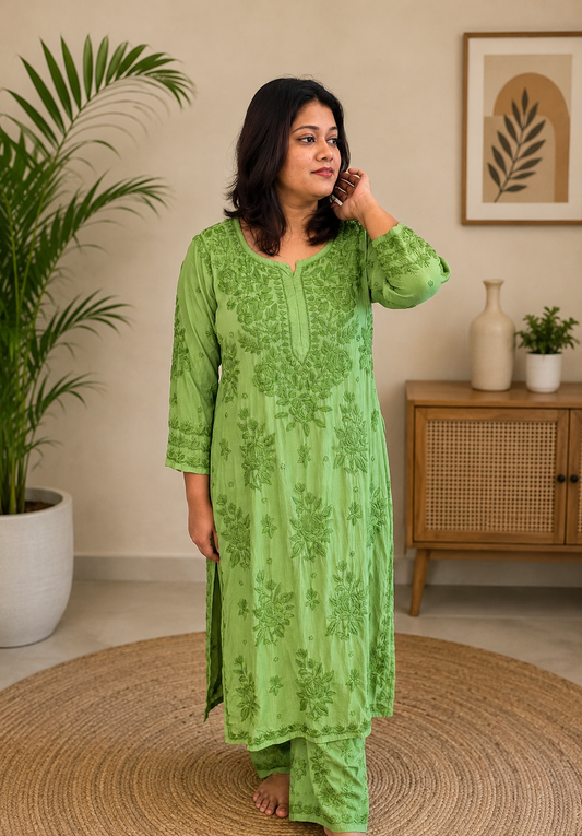 Modal Kurti Palazzo Set