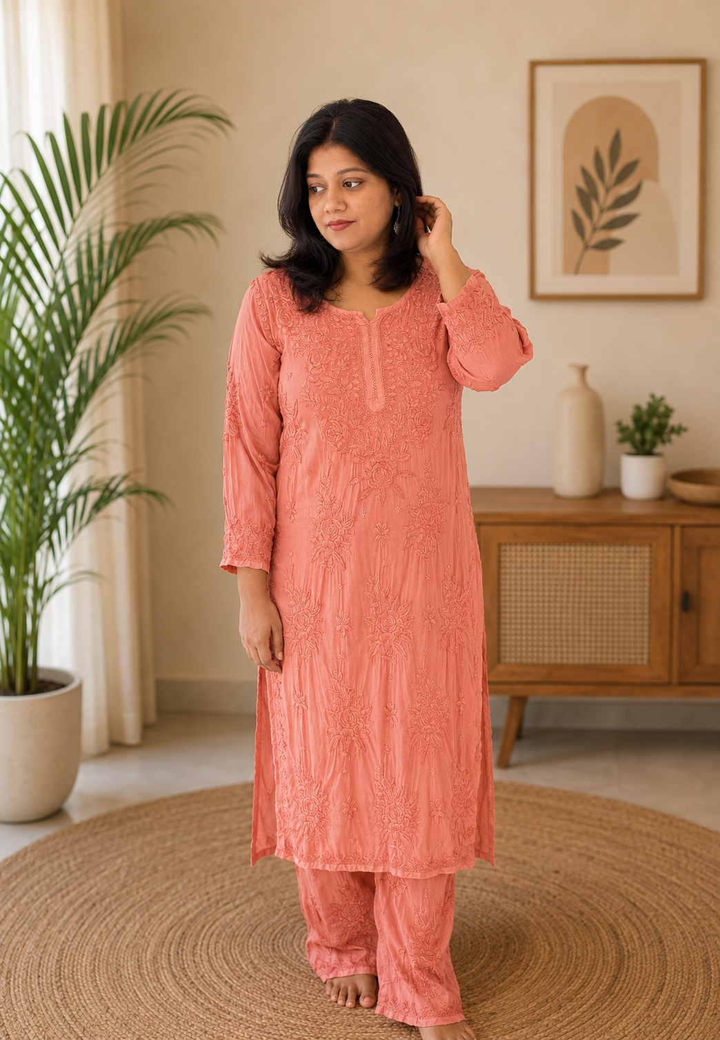 Modal Kurti Palazzo Set