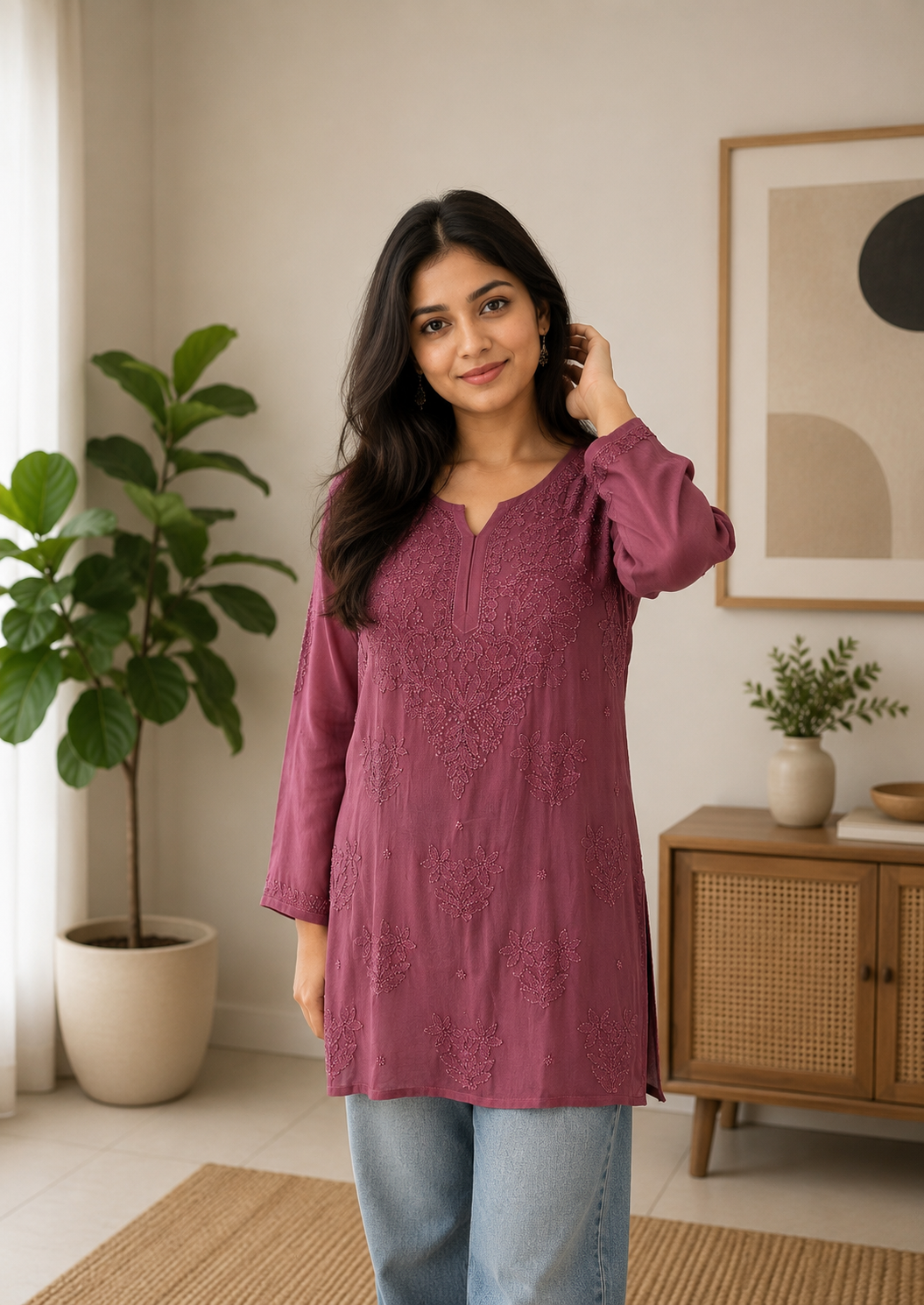 Viscose Short Kurti