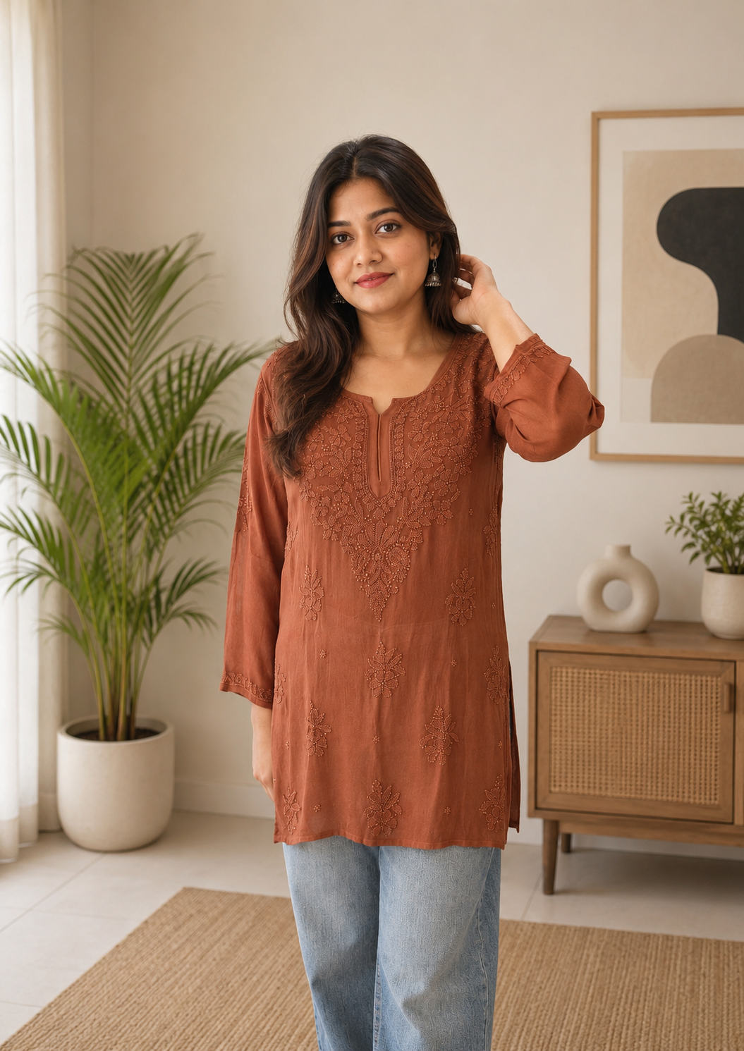 Viscose Short Kurti