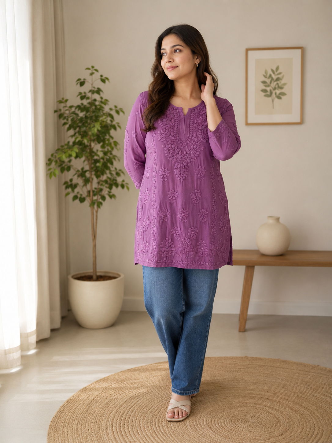 Viscose Short Kurti