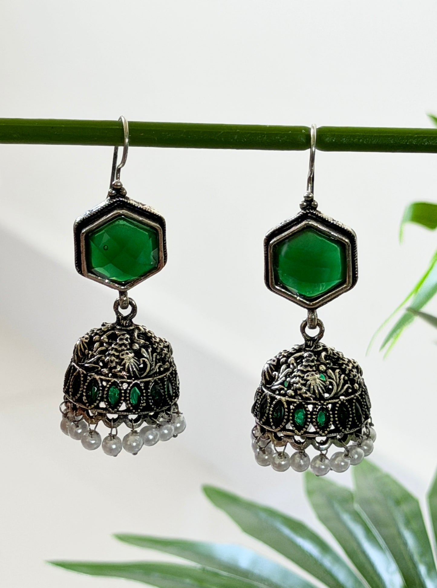 Oxidised Earrings