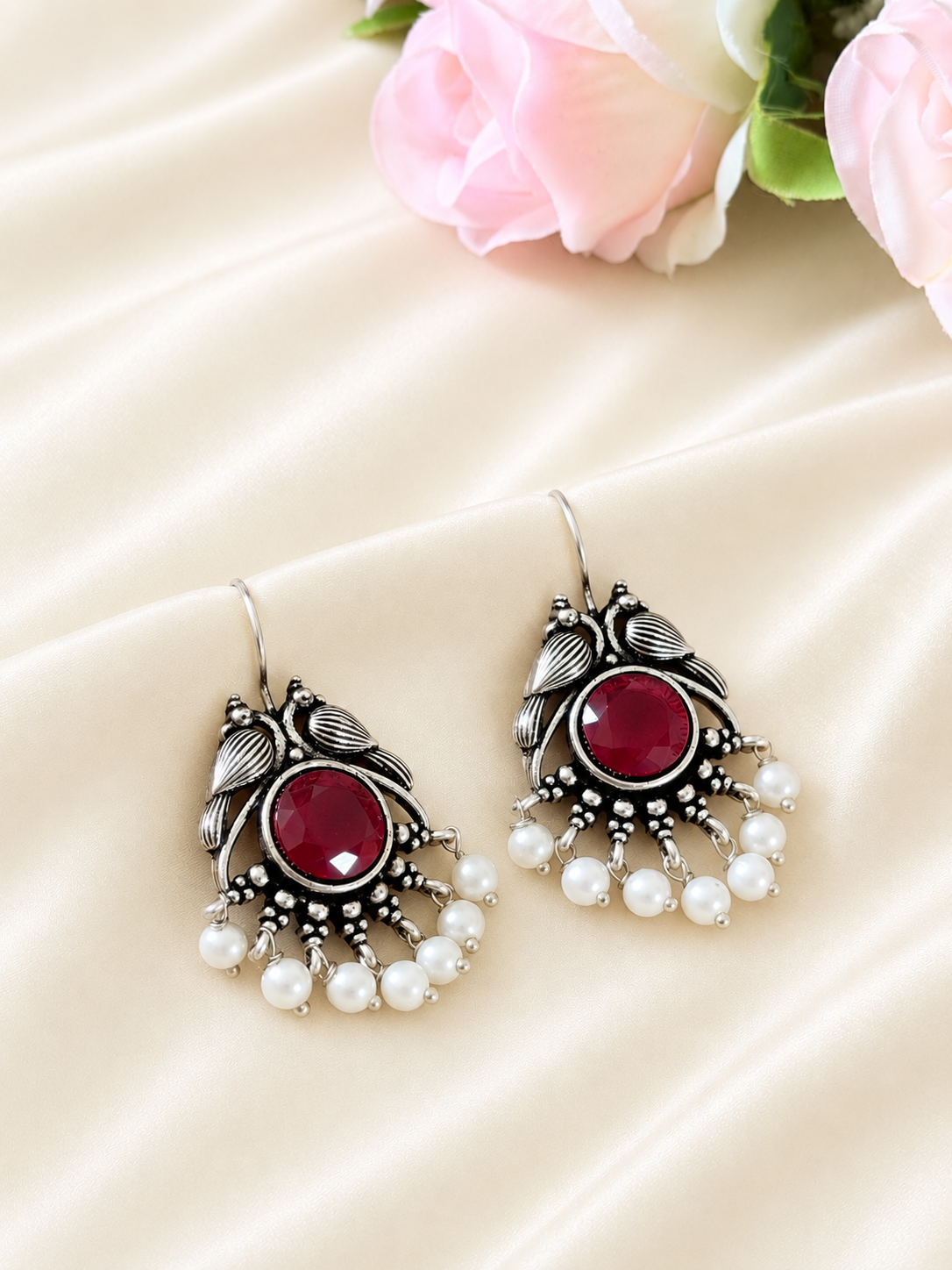 Oxidised Earrings