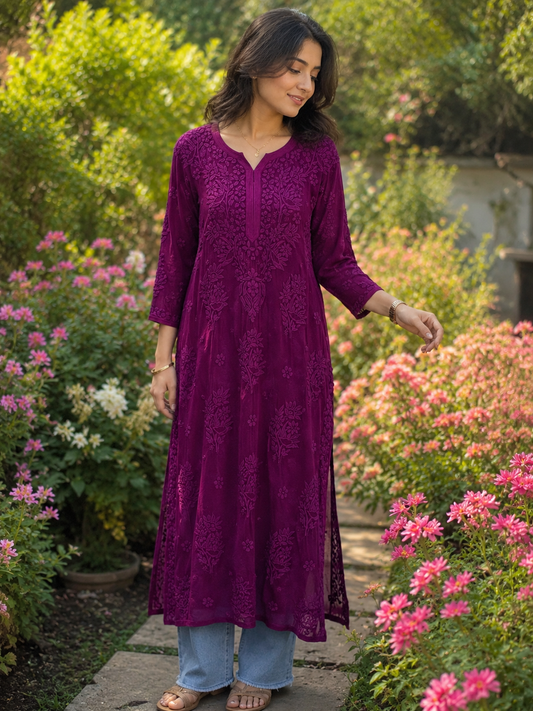 Viscose 5D long top