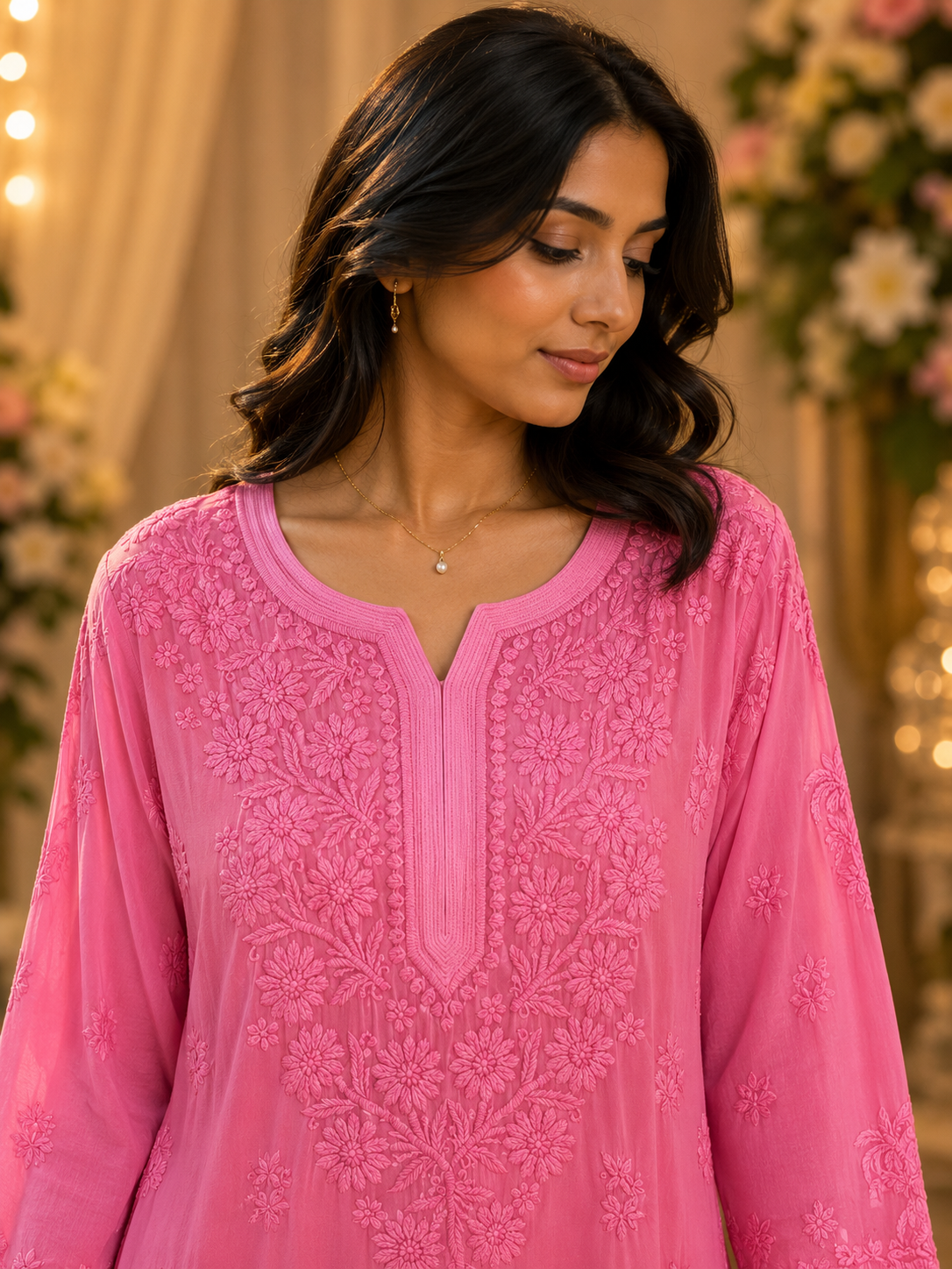 Viscose 7D long top