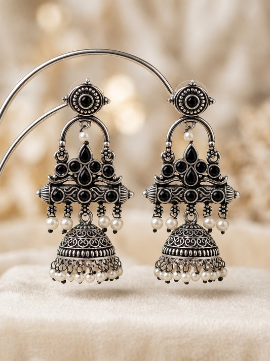 Oxidised Earrings