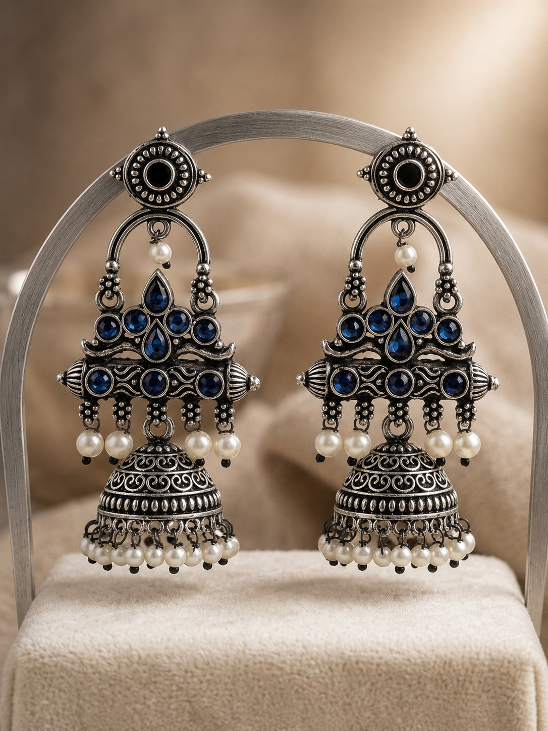 Oxidised Earrings