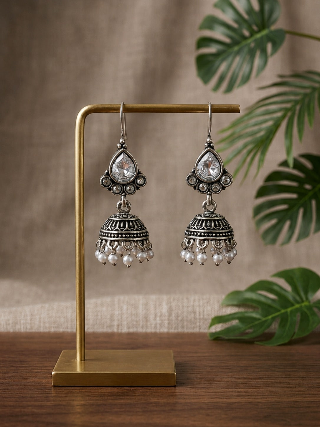Oxidised Earrings
