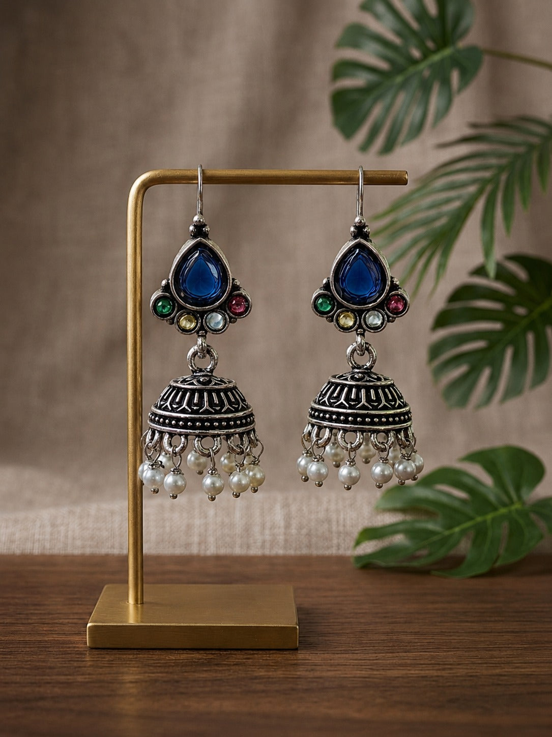 Oxidised Earrings
