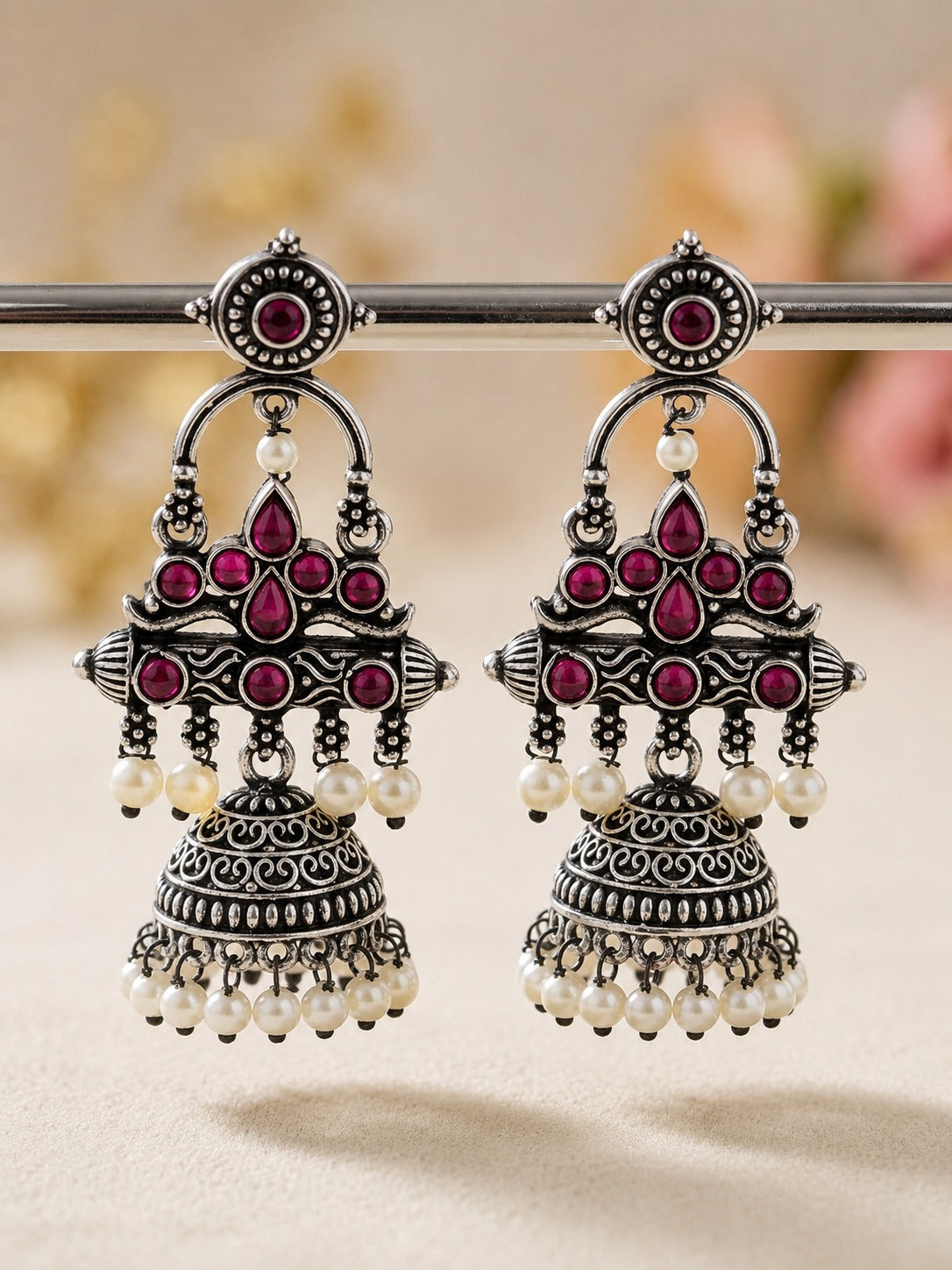 Oxidised Earrings