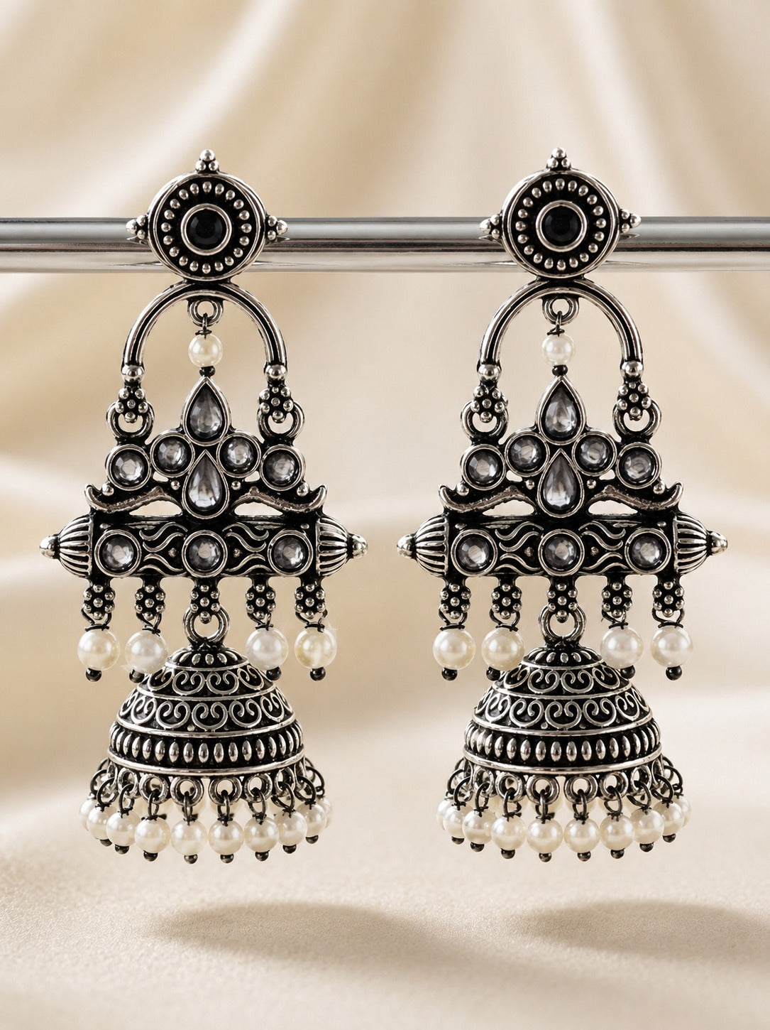 Oxidised Earrings